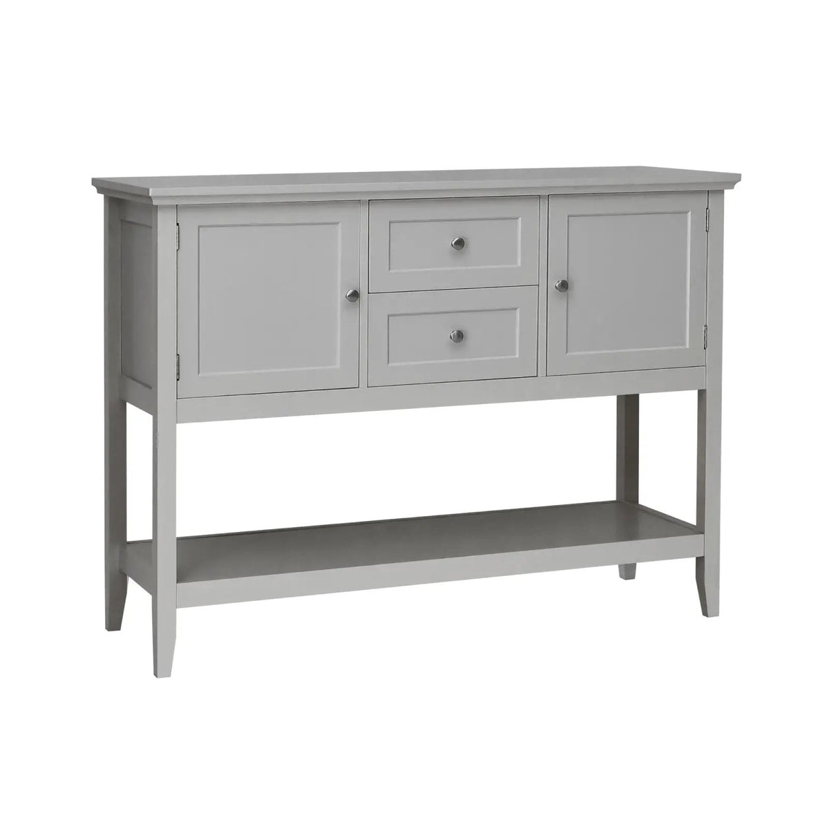 Wooden Sideboard Buffet Console Table with Drawers and Storage, photo 3 of 11