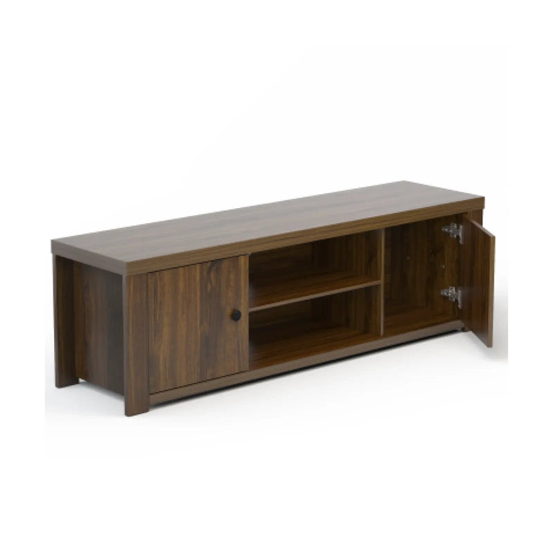 Classic Style TV Console Cabinet for 65-Inch TV with 2 Cable Management Holes by DirectDeals