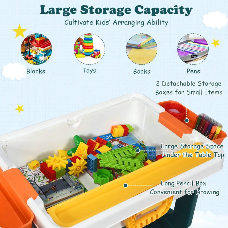 5-in-1 Kids Activity Table Set by DirectDeals