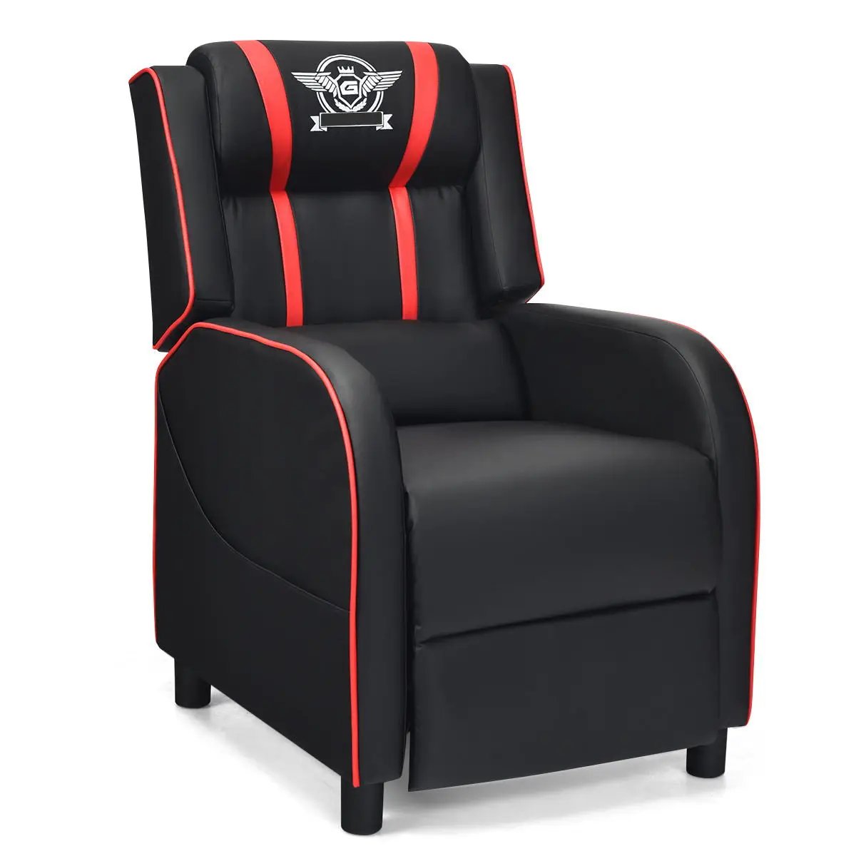 Massage Racing Gaming Single Recliner Chair, photo 3 of 11