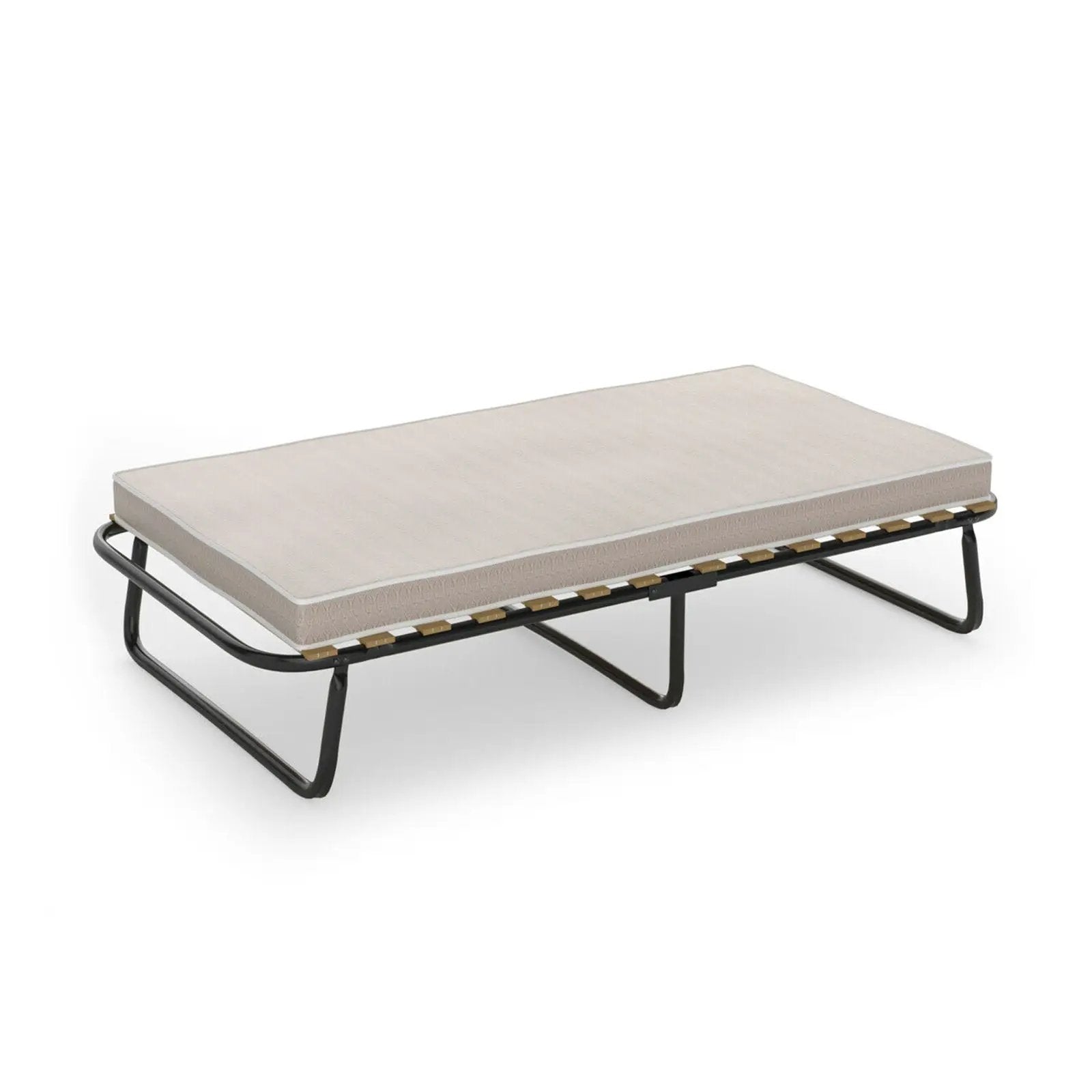 Twin Size Folding Guest Bed with Memory Foam Mattress Made in Italy by DirectDeals