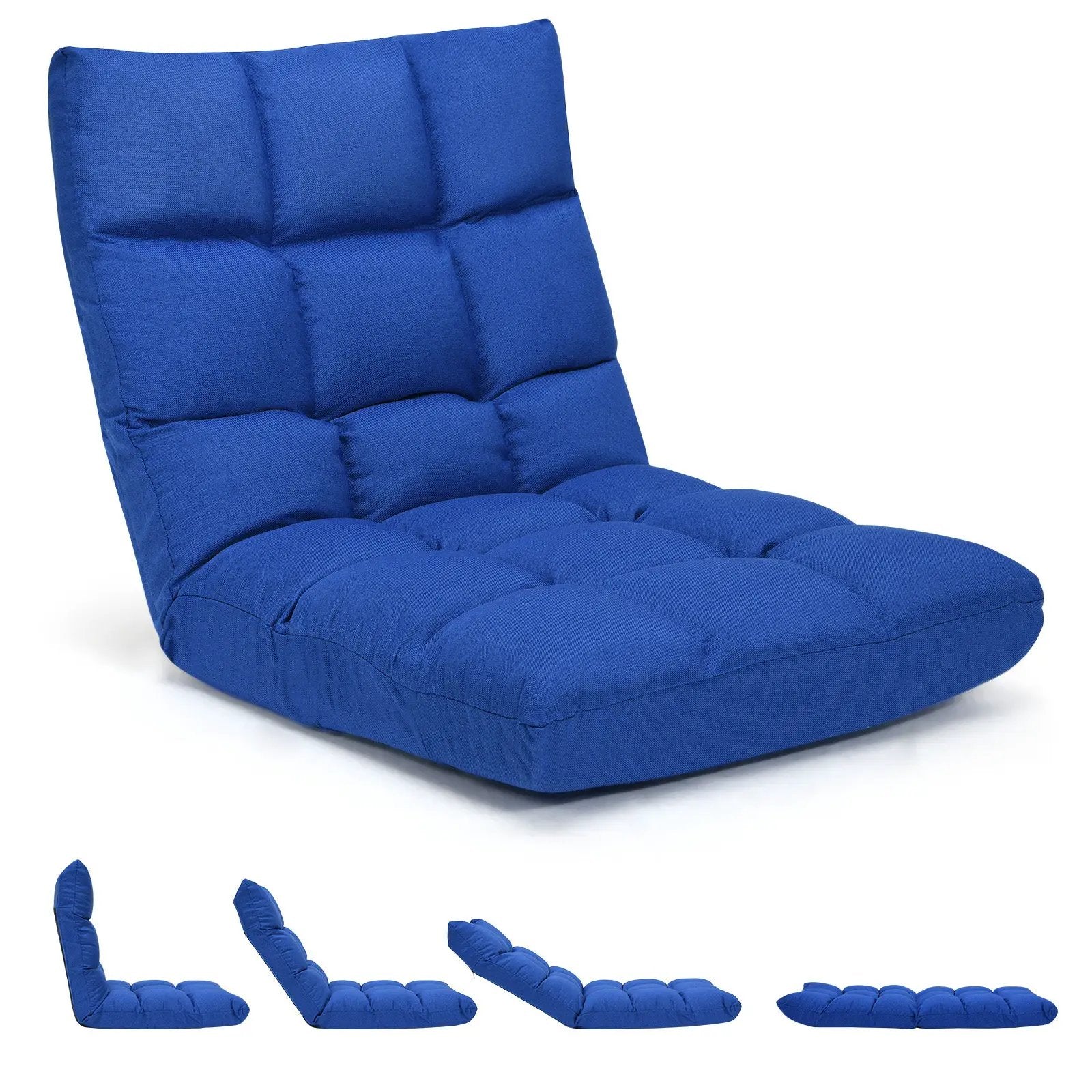 14-Position Adjustable Folding Lazy Gaming Sofa by DirectDeals