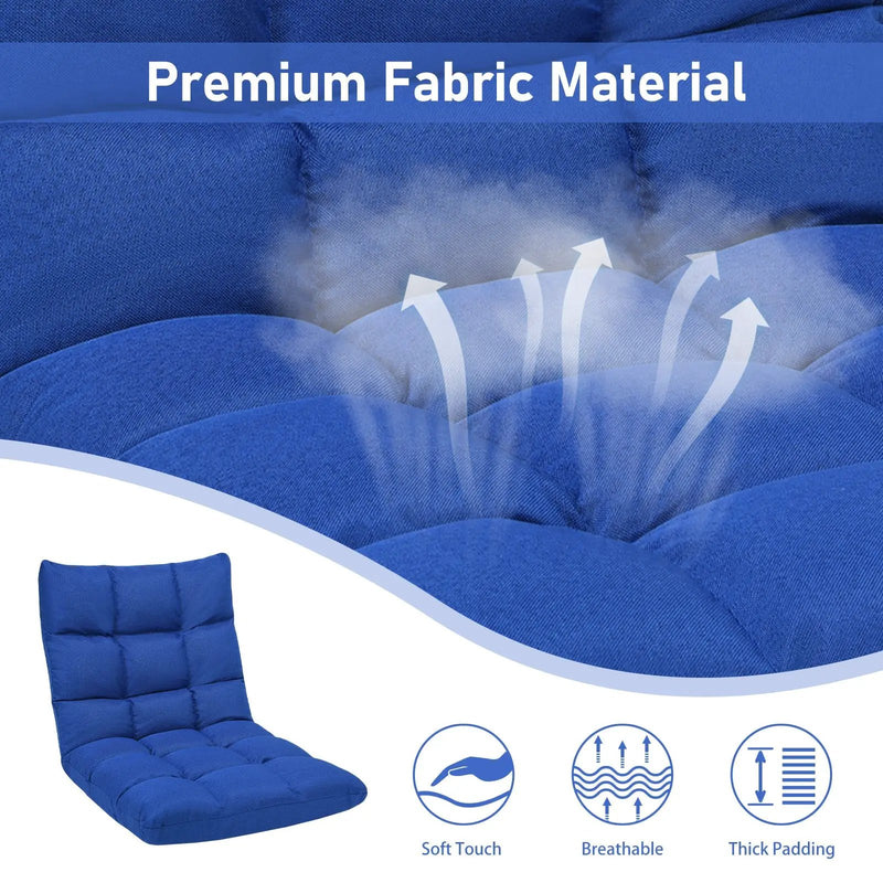 14-Position Adjustable Folding Lazy Gaming Sofa by DirectDeals