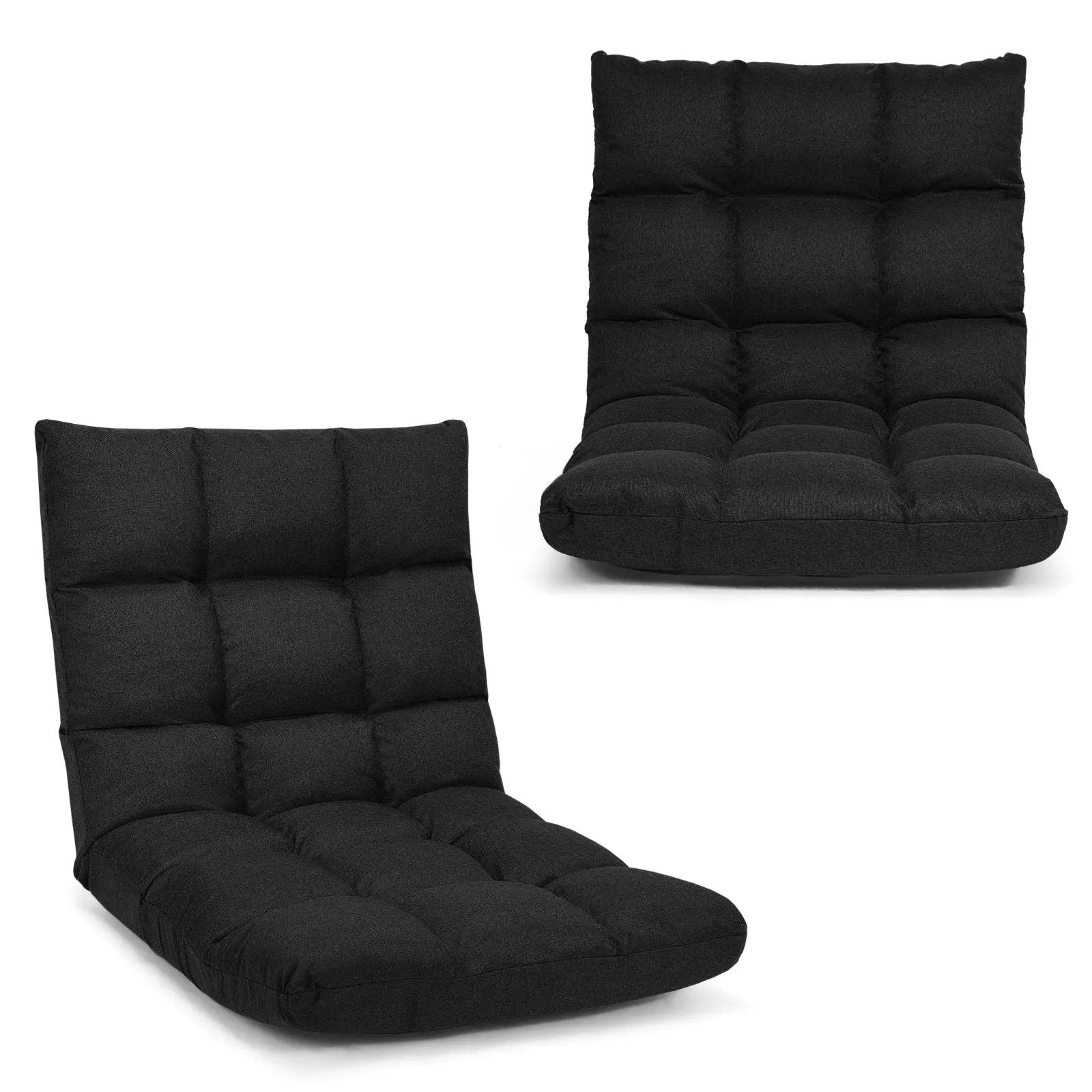 14-Position Adjustable Folding Lazy Gaming Sofa by DirectDeals