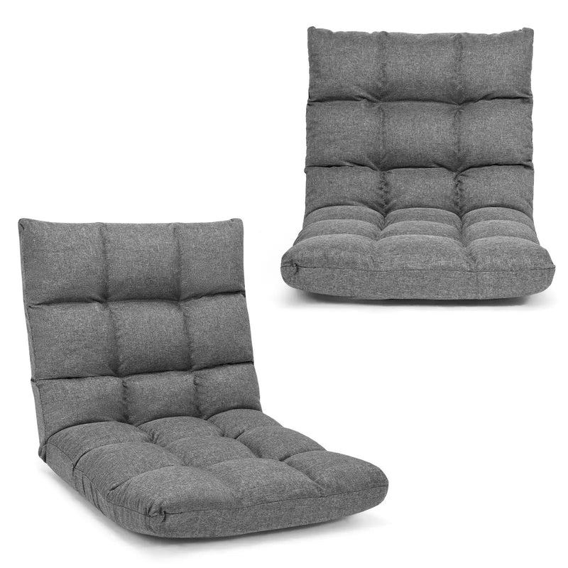 14-Position Adjustable Folding Lazy Gaming Sofa by DirectDeals
