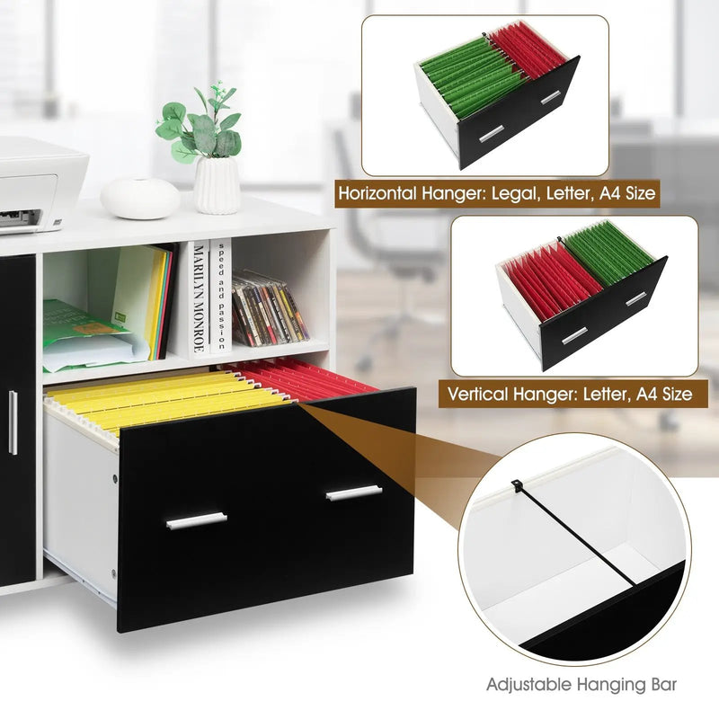 Lateral Mobile File Storage Cabinet by DirectDeals