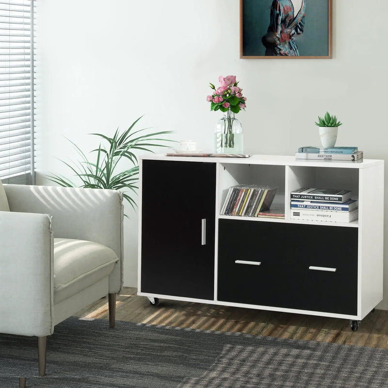 Lateral Mobile File Storage Cabinet by DirectDeals