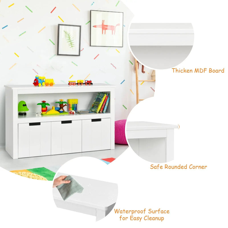 Kid Toy Storage Cabinet by DirectDeals