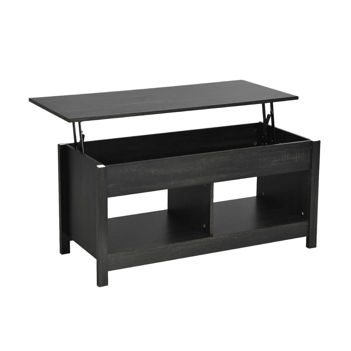 Lift Top Coffee Table with Hidden Storage Compartment and Lower Shelf for Study Room, photo 7 of 24