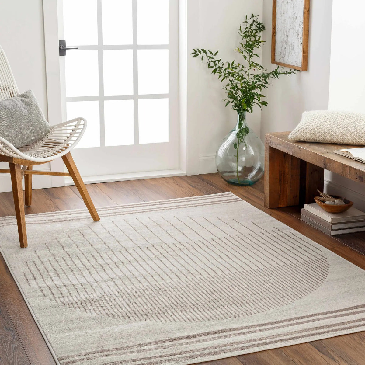 Howi Area Rug - Clearance, installed in a room