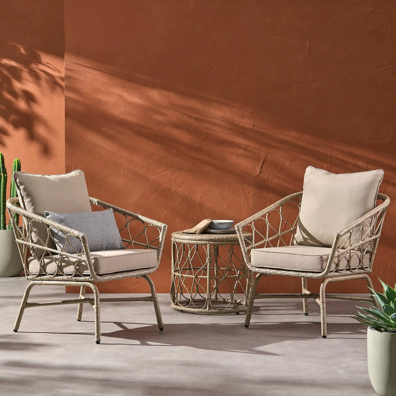 Bruce 3Pc Chat Set by HouseOfZazla