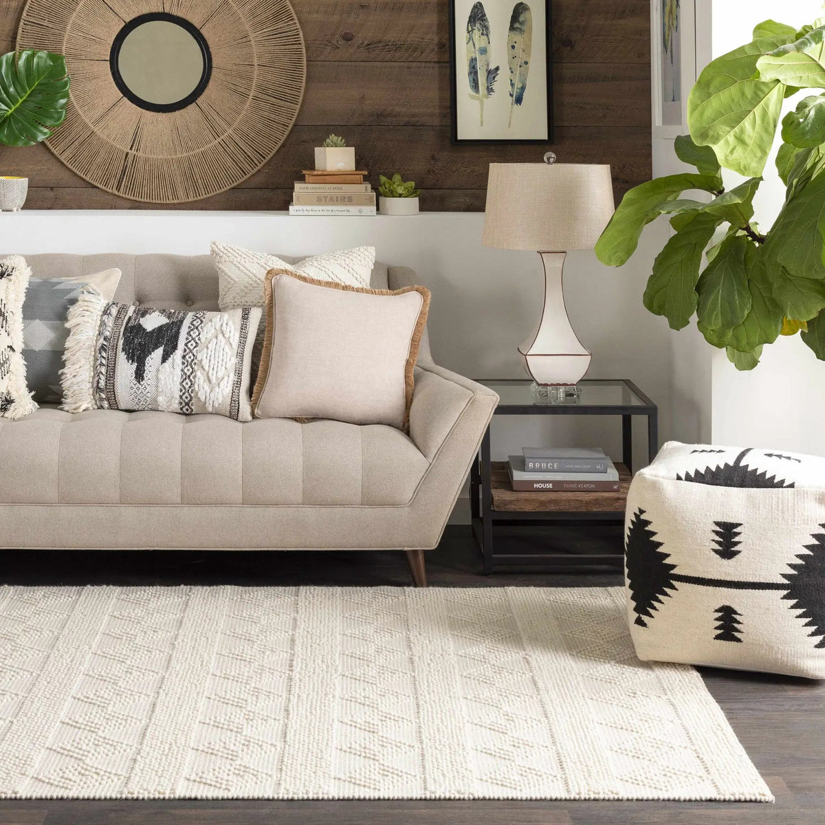 Bolinger Area Rug, installed in a room 3