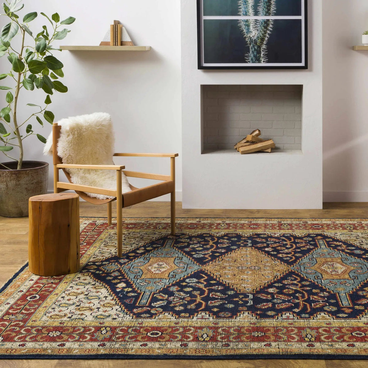 Hyrum Area Rug - Clearance, installed in a room