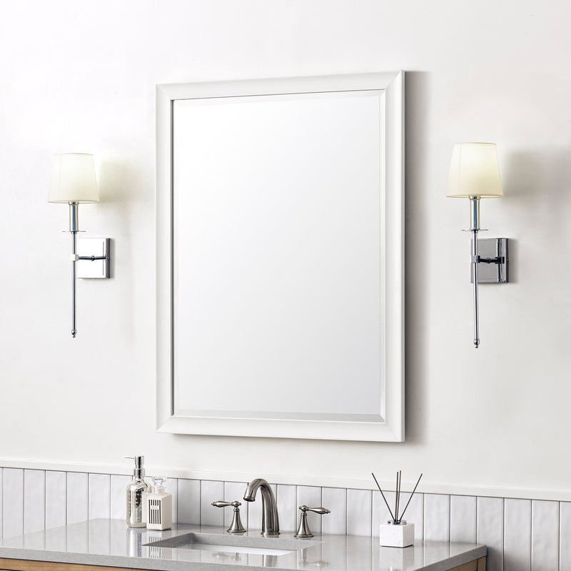 James Martin Glenbrooke 30" Mirror, Bright White, view 4