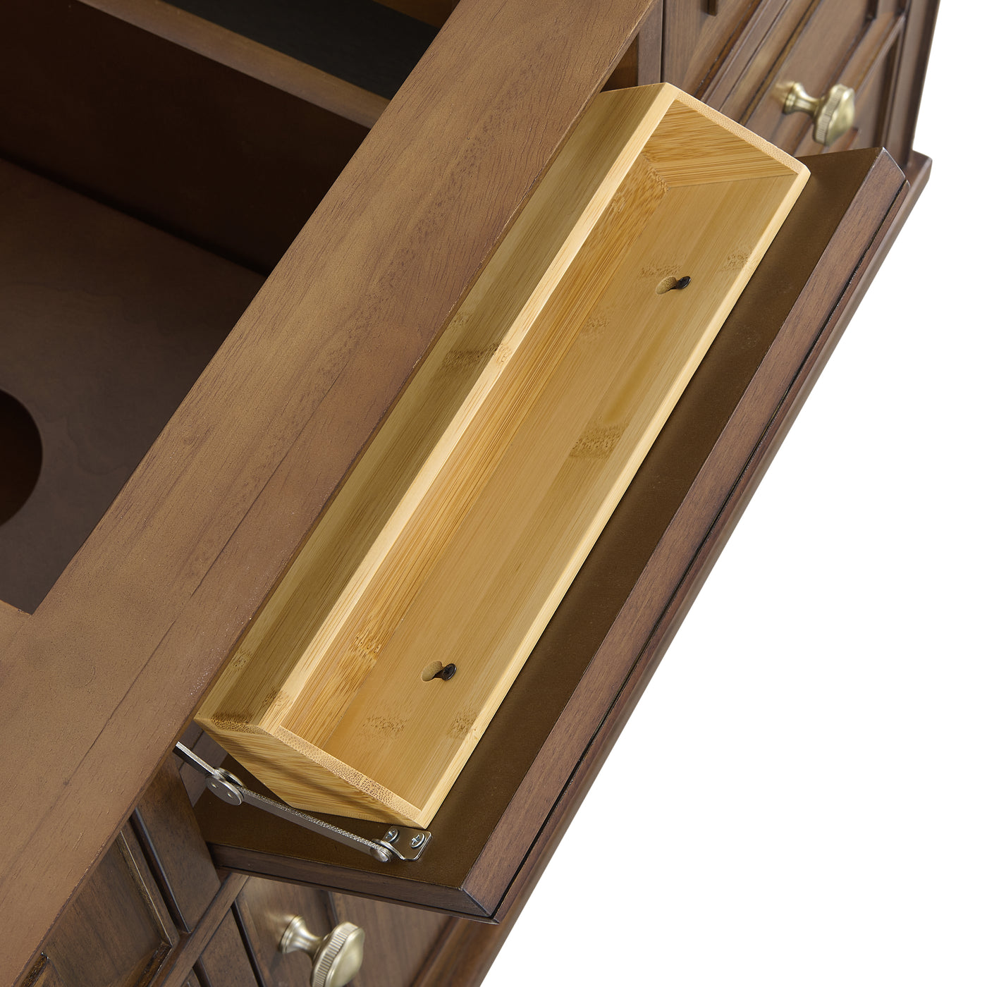 James Martin Lorelai 48" Single Bathroom Vanity, Mid-Century Walnut, view 39