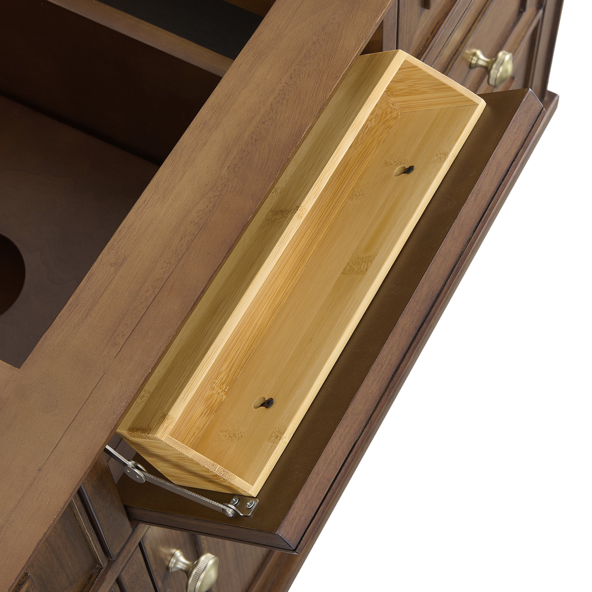 James Martin Lorelai 48" Single Bathroom Vanity, Mid-Century Walnut, view 39