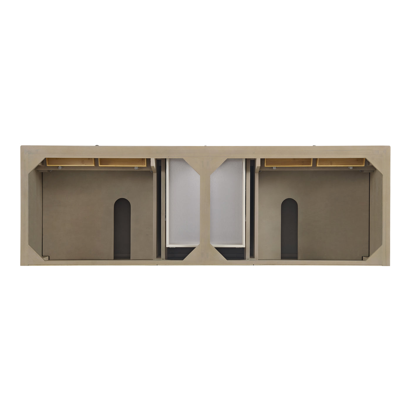 James Martin Lorelai 72" Double Bathroom Vanity, Whitewashed Oak, view 24