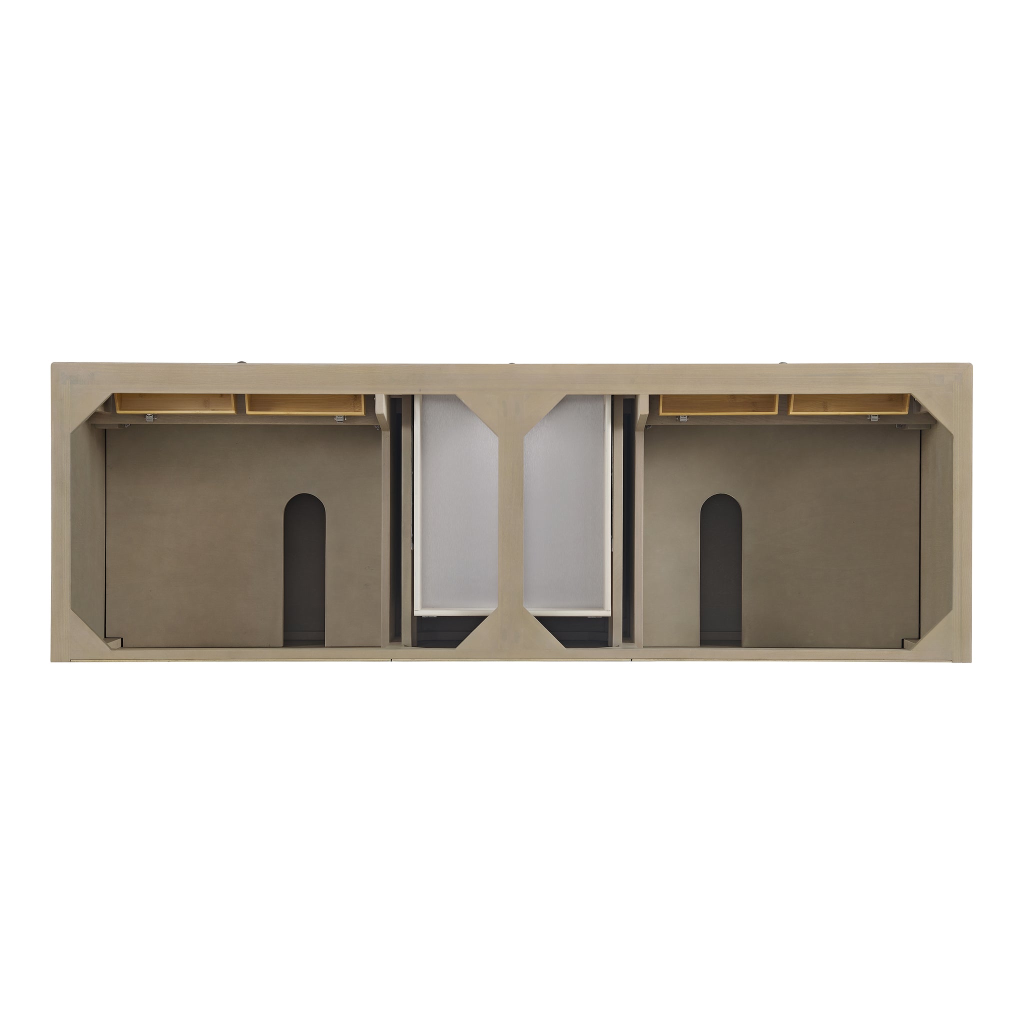 James Martin Lorelai 72" Double Bathroom Vanity, Whitewashed Oak, view 24