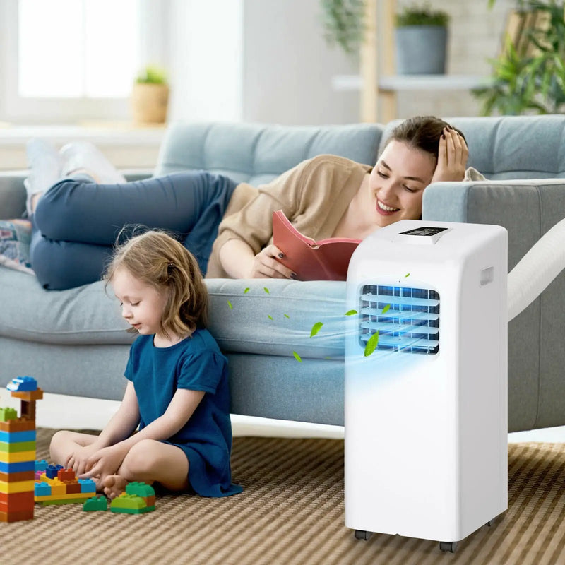 8000 BTU(Ashrae) Portable Air Conditioner with Dehumidifier Function by DirectDeals
