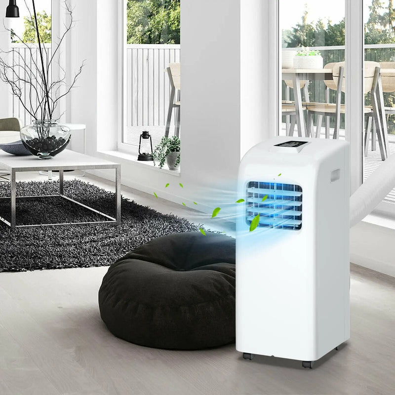 8000 BTU(Ashrae) Portable Air Conditioner with Dehumidifier Function by DirectDeals