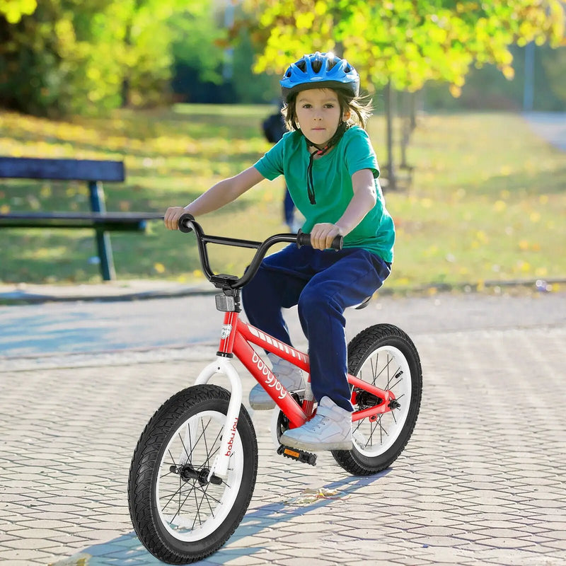 16 Inch Kids Bike Bicycle with Training Wheels for 5-8 Years Old Kids by DirectDeals