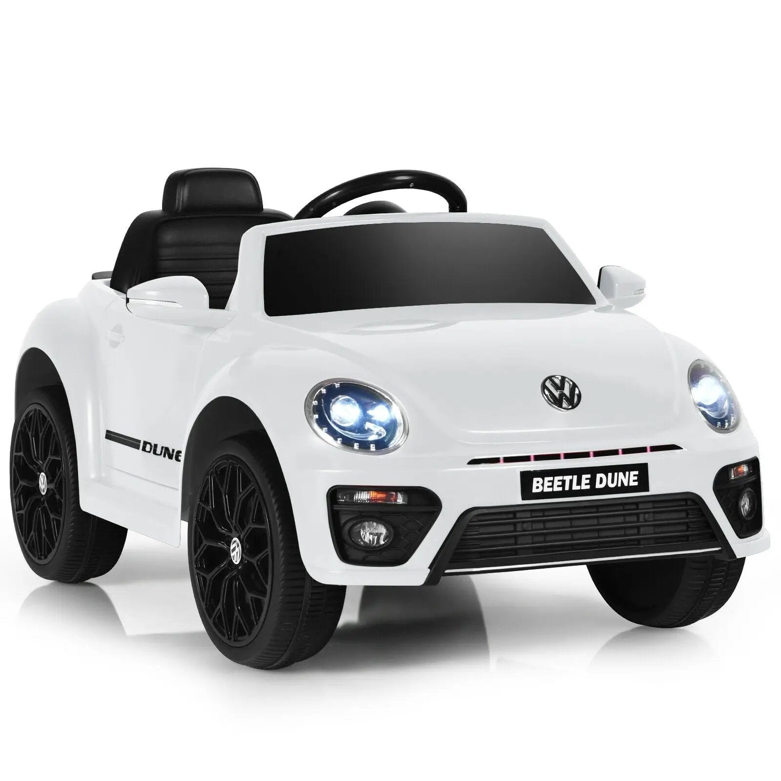 Volkswagen Beetle Kids Electric Ride On Car with Remote Control by DirectDeals