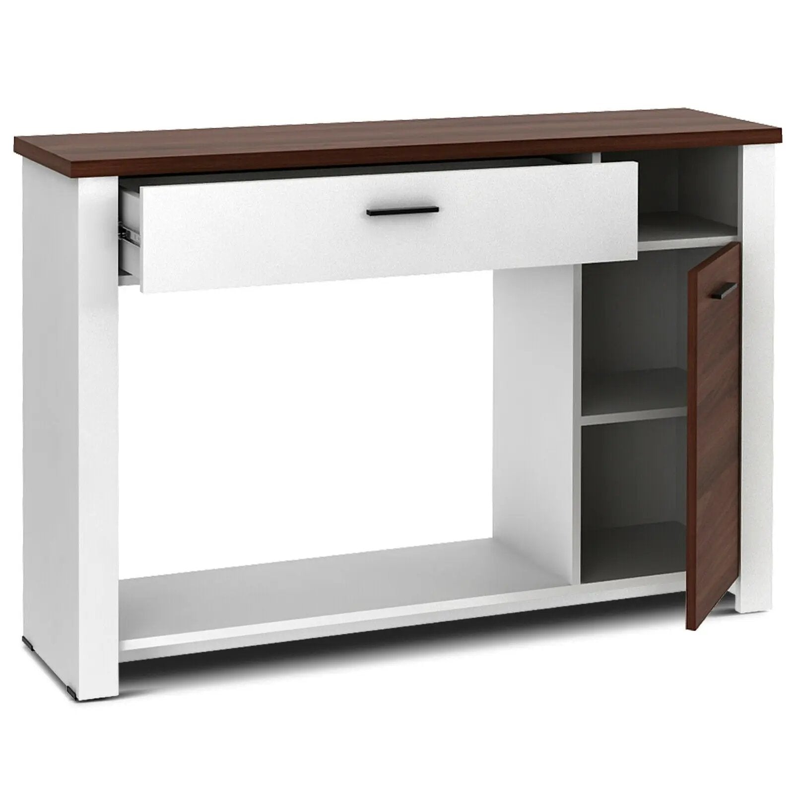 48 Inch Console Table with Drawer and Cabinet by DirectDeals