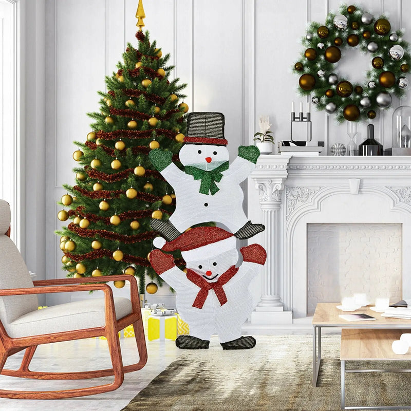 54 Inch Snowman Xmas Decorations with UL Certified Plug by DirectDeals