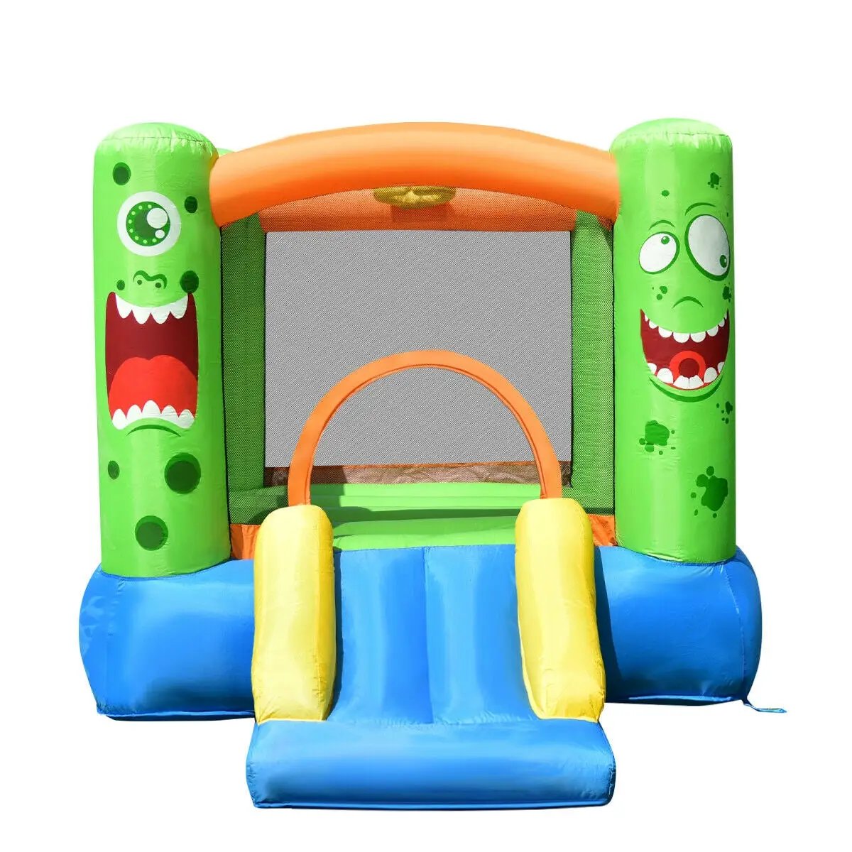 Inflatable Bounce House Jumper Castle Kid's Playhouse without Blower by DirectDeals