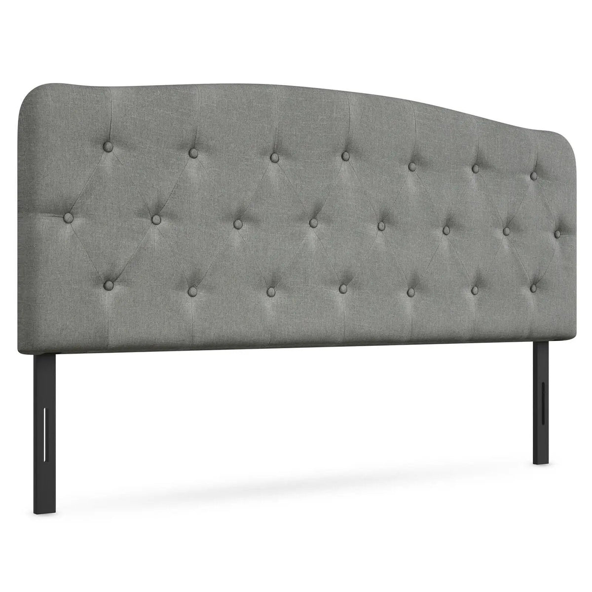 Faux Linen Headboard with Adjustable Heights, photo 3 of 9