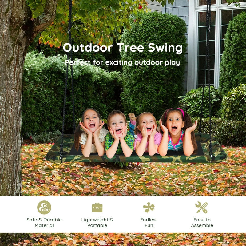 60 Inches Platform Tree Swing by DirectDeals