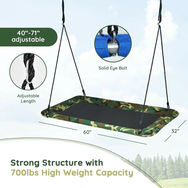 60 Inches Platform Tree Swing by DirectDeals