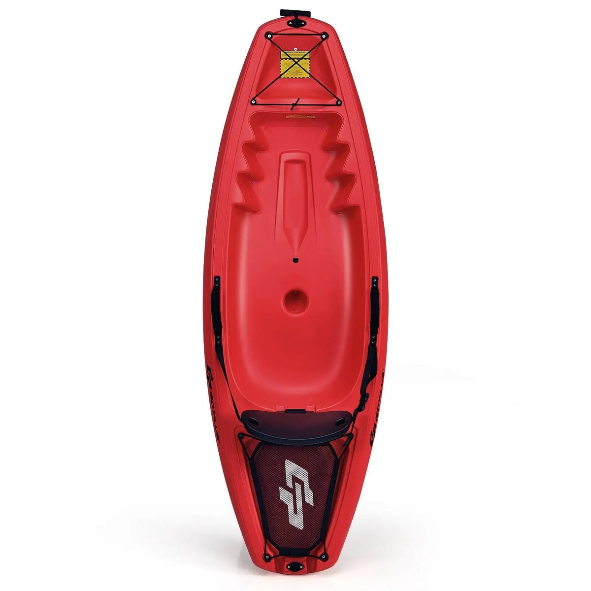 6 Feet Youth Kids Kayak with Bonus Paddle and Folding Backrest for Kid Over 5, photo 13 of 16