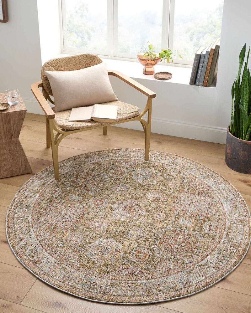Ange Tan Rich Textured Traditional Rug by Boutique Rugs