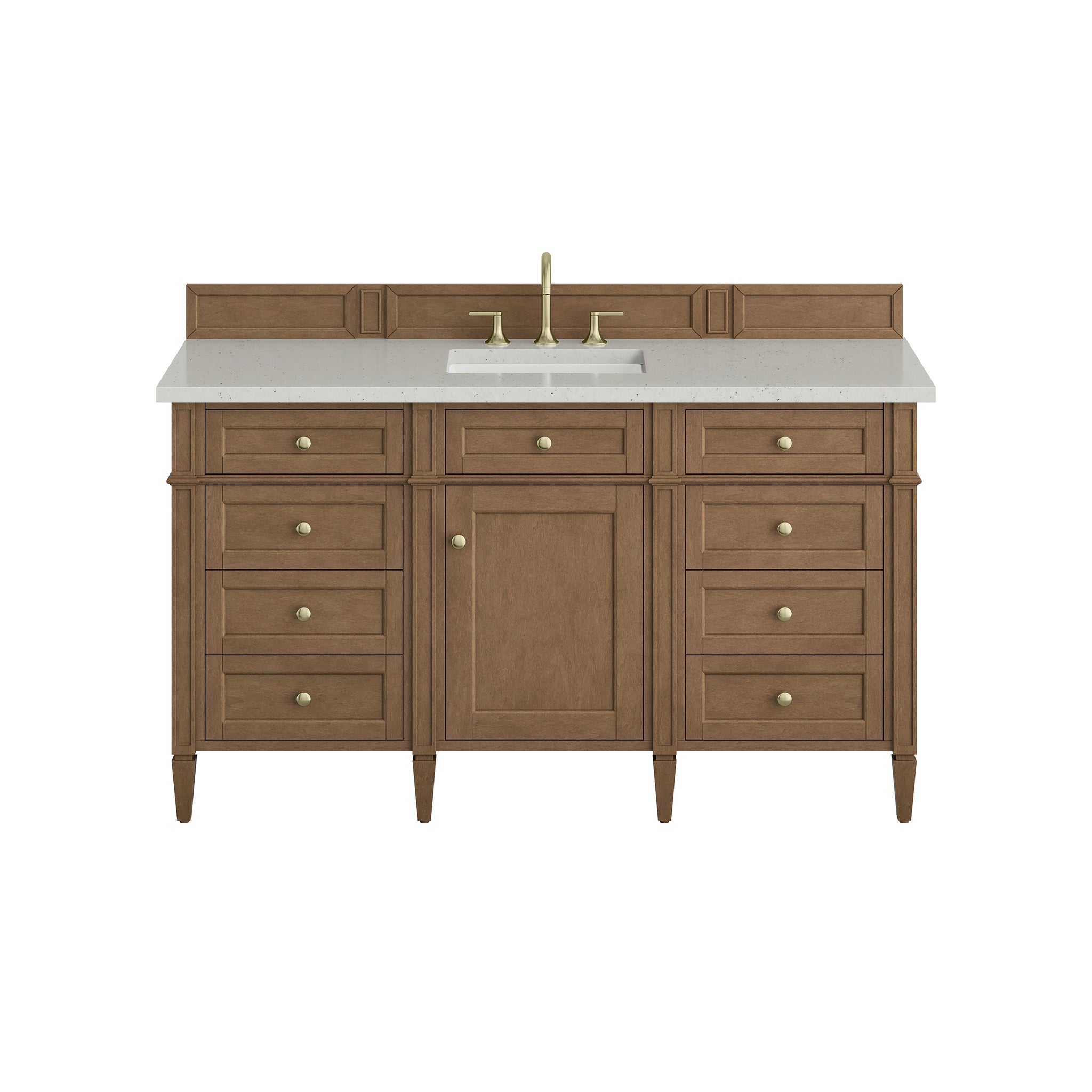 James Martin Brittany 60" Single Bathroom Vanity, Pecan, view 27