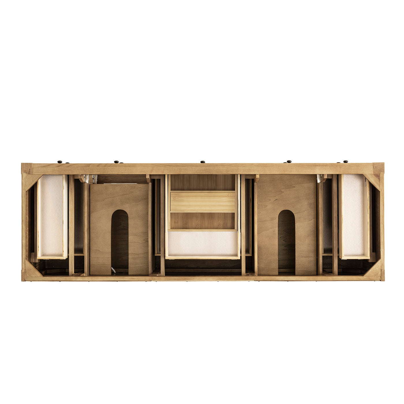 James Martin Breckenridge 72" Double Bathroom Vanity, Light Natural Oak, view 20