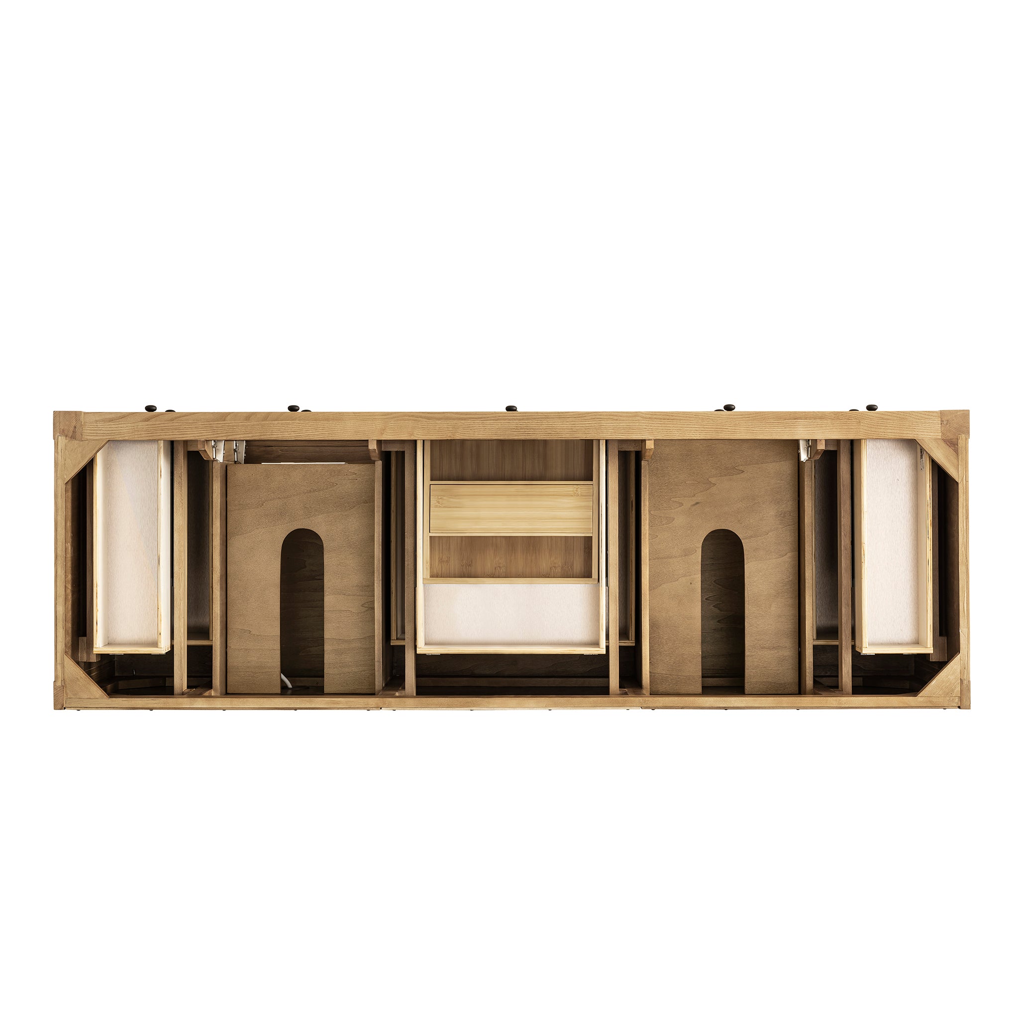 James Martin Breckenridge 72" Double Bathroom Vanity, Light Natural Oak, view 20