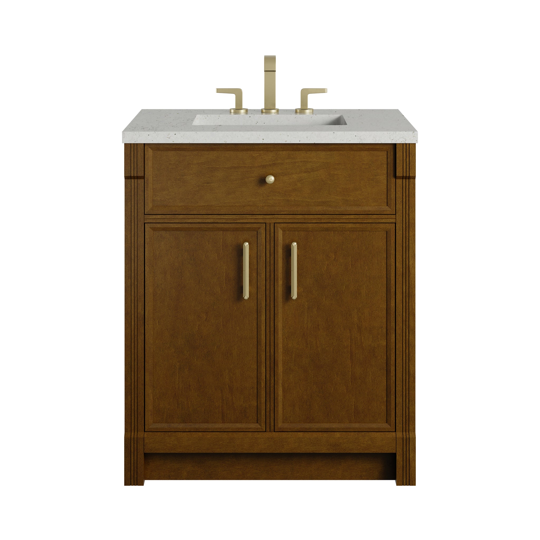 James Martin Bellshire 30" Single Bathroom Vanity, Honey Oak, view 23