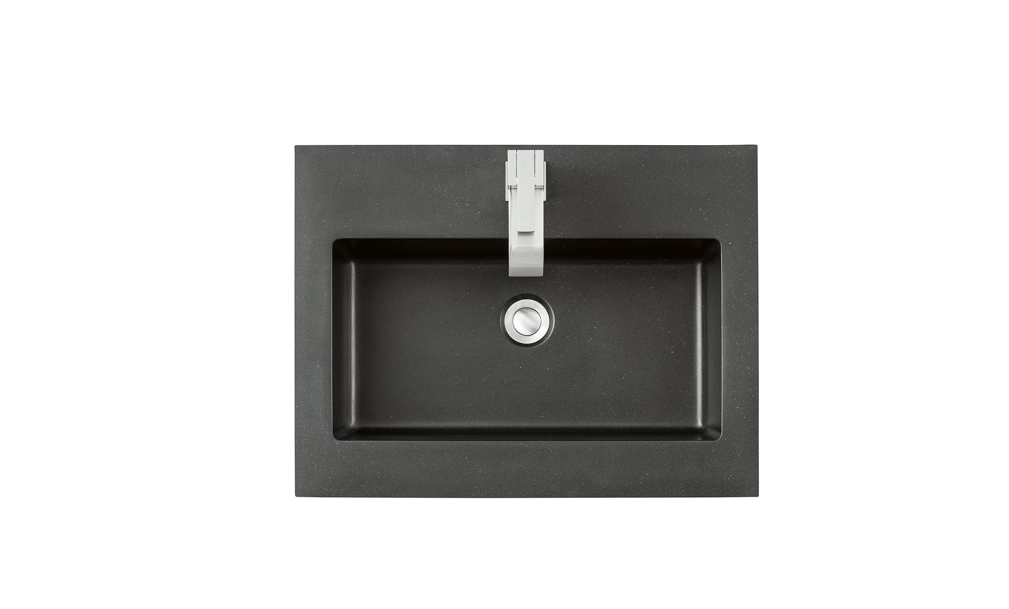 James Martin 23.6" Single Vanity Top with Charcoal Black countertop