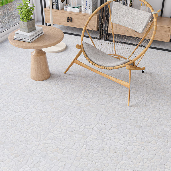 Calacatta T Multi Finish Palladian Marble Mosaics 12x12