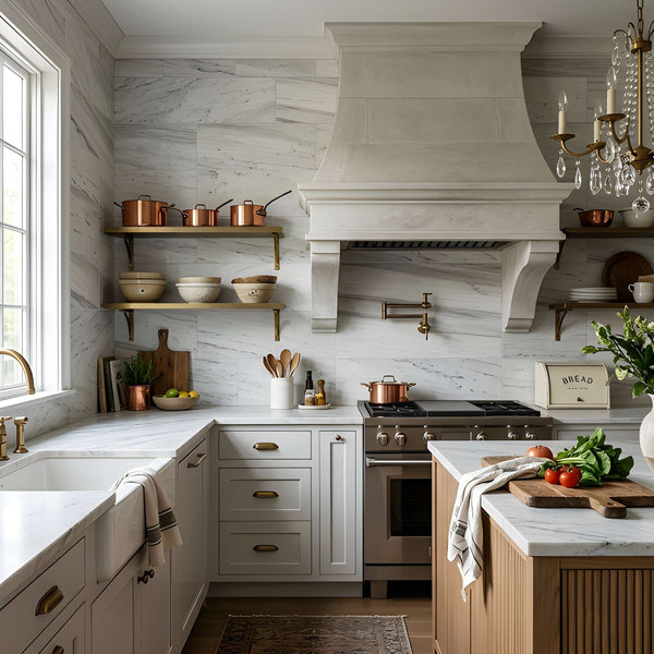 Bianco Dolomiti Honed Marble Tiles 12x24