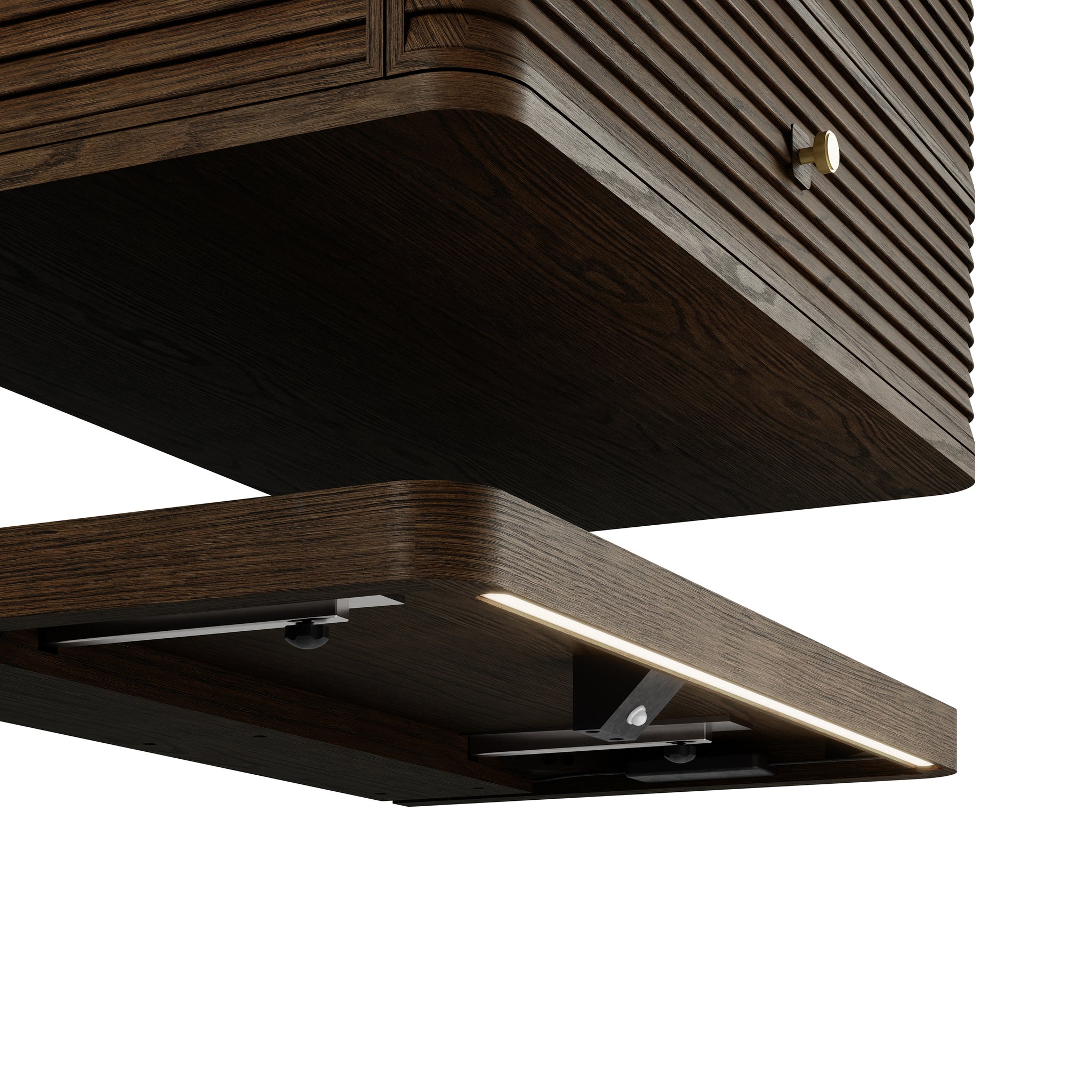James Martin Allamari 36" Floating Single Bathroom Vanity, Sable, view 17