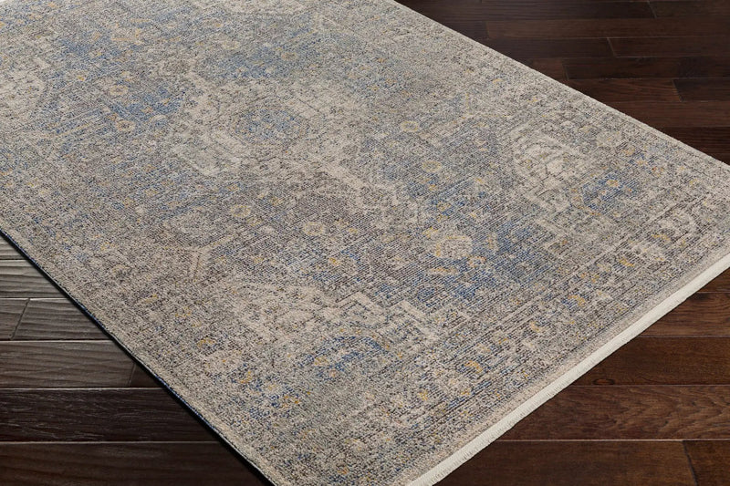 Akio Blue Area Rug - Clearance by Boutique Rugs