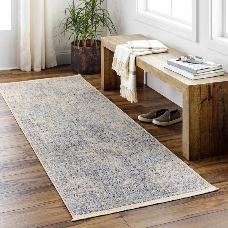 Akio Blue Area Rug - Clearance by Boutique Rugs