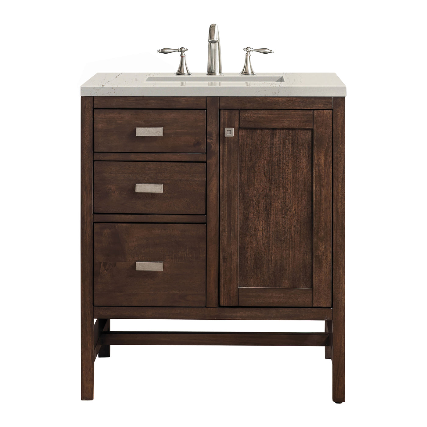James Martin Addison 30" Single Bathroom Vanity, Mid-Century Acacia, view 23