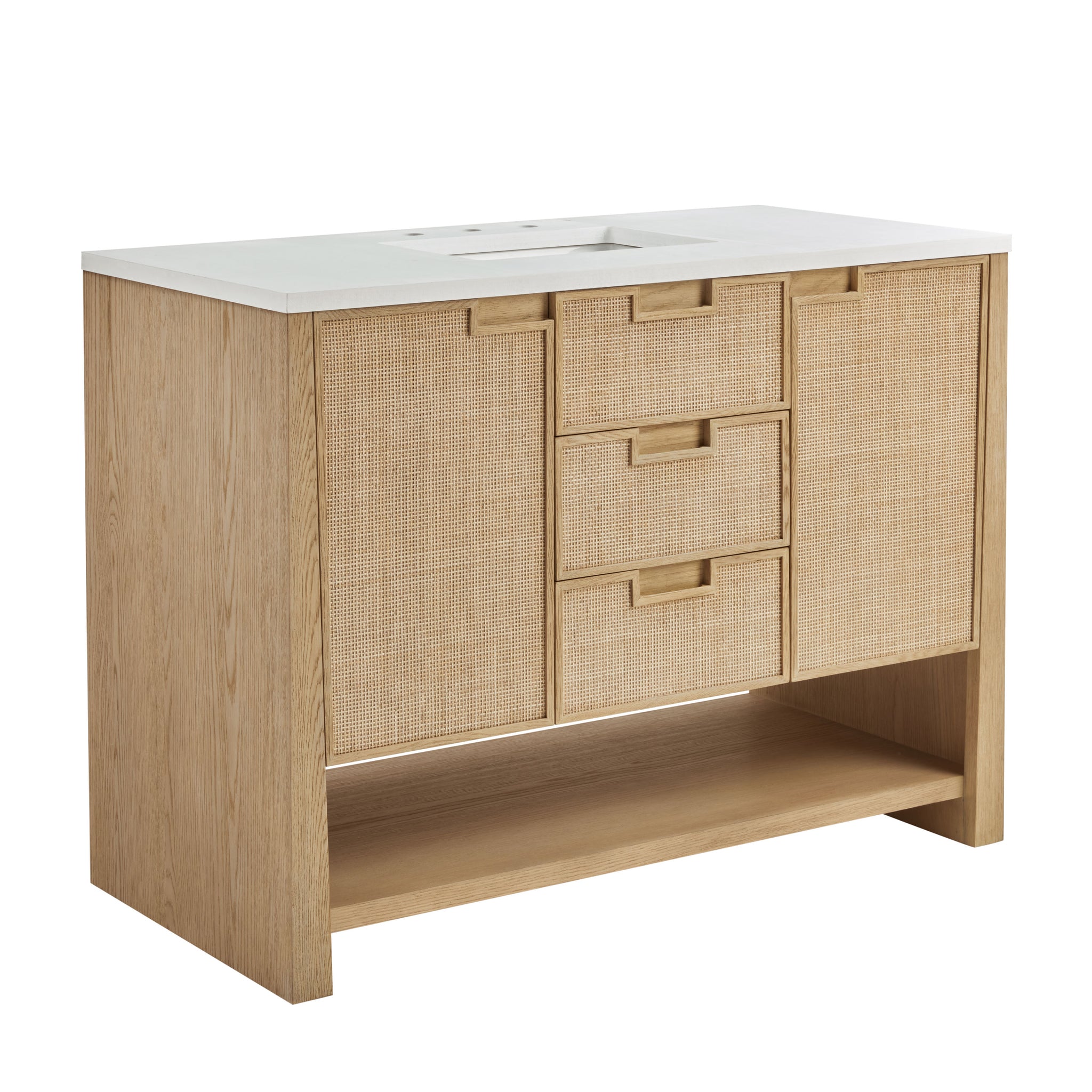 James Martin Solene 48" Single Bathroom Vanity, Seaside Oak, view 32