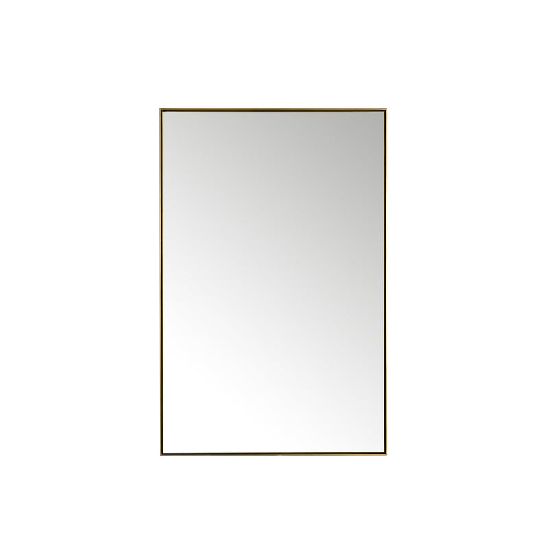 James Martin Rohe 26" Mirror, Champagne Brass