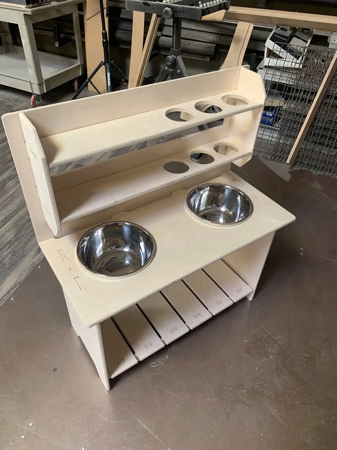MONICA- Potting Station- Double Basin by Bush Acres