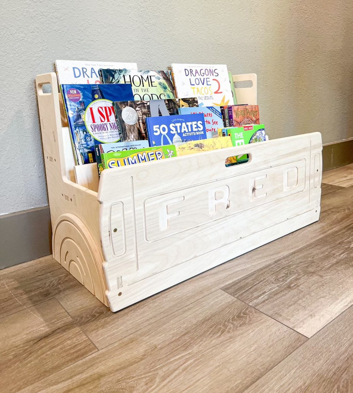 FRED- F100 Truck Bookshelf by Bush Acres
