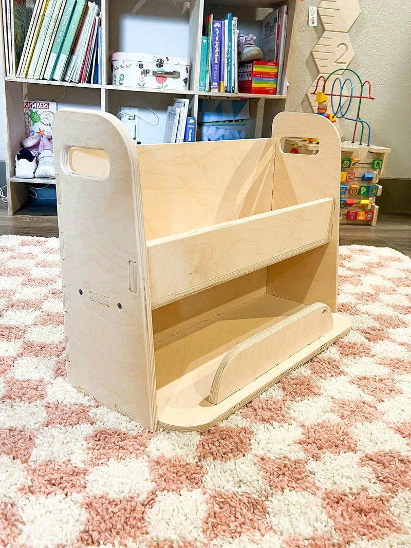 JANINE- Portable Bookshelf by Bush Acres
